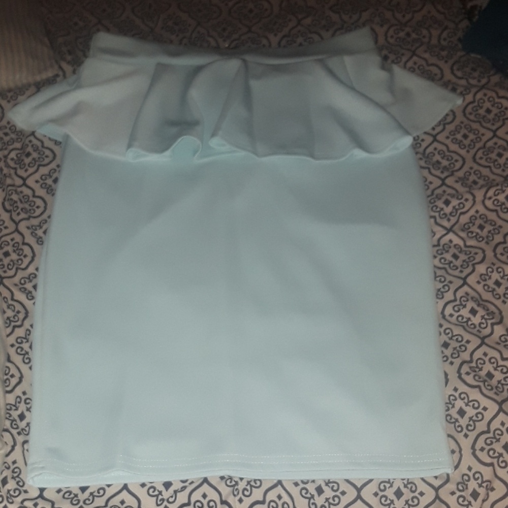 Peplum skirt